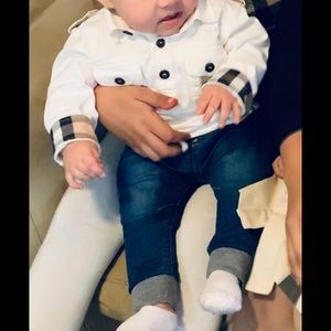 Baby Burberry shirt